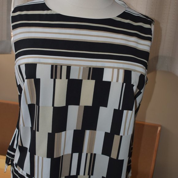 Sleeveless blouse 1X Coldwater Creek - Picture 1 of 4